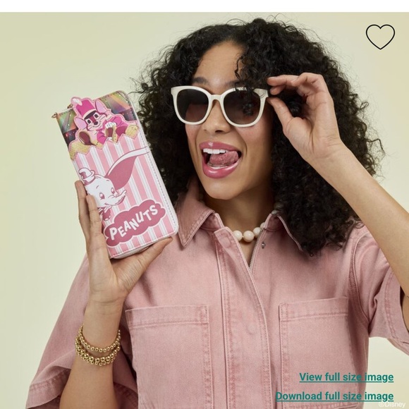 Loungefly Dumbo Exclusive Circus Tent Light Up Mini Backpack & Wallet - Picture 8 of 12